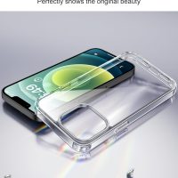 HOOMIL Case for iPhone 12 and iPhone 12 Pro 6.1-Inch, Non-Yellowing, Drop Protection, Anti-Scratch Transparent Hard Back Phone Cover - Crystal Clear - Image 3