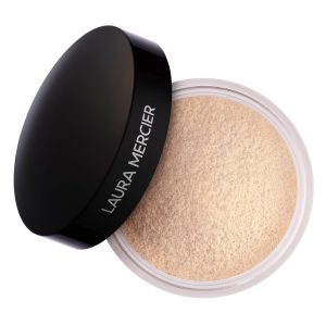 Laura Mercier Translucent Loose Setting Powder, 24HR Shine Control, Infused with Vitamins C + E, Soft Matte Finish, Normal to Oily Skin, 4 Shades for Virtually All Skin Tones, Holiday Gift Set