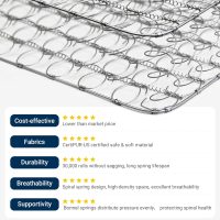 Avenco 8 Inch Full Mattress, Mattresses in a Box, Medium Soft, Breathable Fabric Cover & Adaptive Support, CertiPUR-US Certified, Full Size Mattress in Guest and Kids Bedroom - Image 5