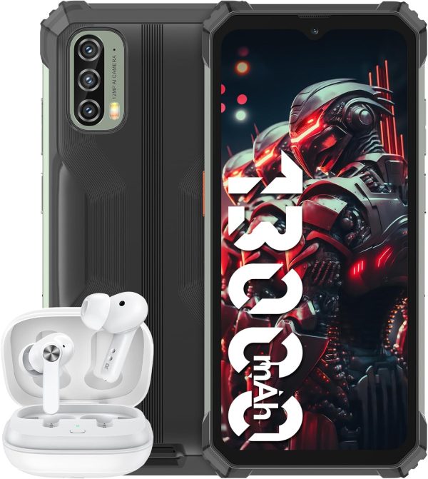 Blackview Phone BV7100,13000mAh 33W Fast Charge,10GB+128GB/1TB Expand Rugged Phone, 6.58" FHD+ 1080*2408, IP69K Waterproof Smartphone, NFC/OTG/Glove Mode, Rugged Smartphone Face/Fingerprint Unlocked