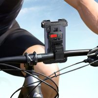 Bike Phone Holder, Universal Motorcycle Phone Holder with 360 Rotate for 4.7-6.8 Inch Smartphones, Compatible with Road Bike MTB Scooter - Image 7