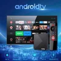 RUPA Android TV Box 13.0, 2025 Android Box 4GB RAM 64GB ROM Support Dual-WiFi 2.4G/5.8G WIFI6 10/100M Ethernet 3D 8K HDR10+ BT5.0 with Voice Remote Control - Image 3