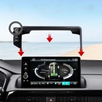 Car Phone Holder Compatible with Honda HR-V 2023-2025 /CR-V 2023-2025 with 9 in Screen, Phone Mount Compatible with MagSafe Car Cell Phone Mount Accessories - Image 2