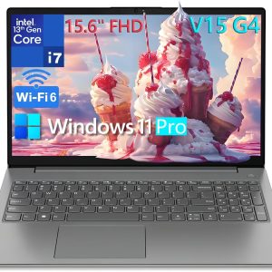 Lenovo Laptop Computer, Intel 10-Core i7-13620H (Beat Ultra 7 255U), 40GB DDR4 RAM, 1TB PCIe SSD, WiFi 6, Bluetooth 5.2, 15.6" FHD for Business & Home, RJ45, Type-C, HDMI, Windows 11 Pro, Wendbo