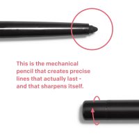 Almay All-Day Eyeliner Pencil, Hypoallergenic, Cruelty-Free, Smudge-Proof, Ophthalmologist Tested, Long Wearing and Water Resistant, 205 Black, 0.01 oz - Image 5