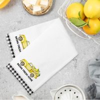 Kitchen Towels Decorative, Quick Dry Cloth Dish Tea Towels Reusable Bar Hand Dishcloths Decor for Bathroom Kitchen Home Supplies-Bring Fresh Home - Image 2