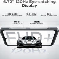 DOOGEE Blade GT Ultra 5G Rugged Smartphone with LED Light Effect, 36GB+512GB/2TB DDR5 Rugged Phone,4nm Dimensity D7300,6.72" FHD+120Hz, AI 100+32MP Android 14 Gaming Phones,Face & Finger ID/WIFI6 - Image 4