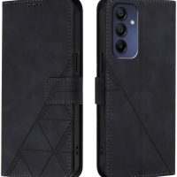 for Samsung A16 5G Case Wallet,Card Holder Slots Wrist Strap TPU Interior Protective Phone,Stand PU Leather Folio Flip Cases Cover for Galaxy A16 (Black) - Image 6