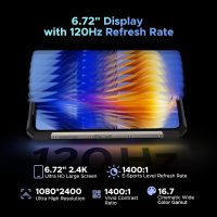 DOOGEE S200 Rugged Smartphone 5G Unlocked, 256GB+32GB RAM Rugged Phone with 1.32" Rear Screen, 10100mAh Battery,6.58" FHD+ 120Hz Display,100MP + 20MP Night Vision Camera,Dual SIM Waterproof Cell Phone - Image 6