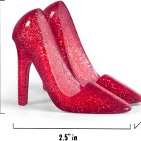 Fred Pumped Up High Heel Phone Stand, Ruby Red - Durable Silicone Mobile Stand for Desk or Travel - Stylish Shoe-Shaped Support for Smartphones & Electronic Accessories - Image 6