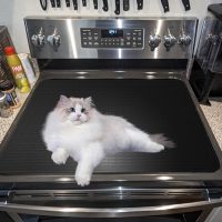 Electric Stove Top Covers - Silicone Stove Top Protector for Glass Top Stove - 28 x 20in RV Stove Top Covers - Dish Drying Mats For Kitchen - Image 4