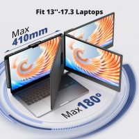 Laptop Screen Extender, FHD 1080P IPS 14" Laptop Monitor Extender, Plug and Play HDMI/Type-C - Compatible with Windows, Mac, Android, Chrome, Xbox, Switch, PS5, Work with 13”-17” Laptops - Image 7