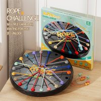 Rope Untangling Puzzle Game, Educational Strategy Board Game for Kids & Adults, Family Travel Party Games with Multi-Level Challenges, Gifts for All Ages(Large) - Image 2