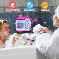 AugToy Bath Toys for Toddlers 3-5 Years, Ice Cream Foam Maker Bath Toys for Kids Ages 4-8, Bubble Pretend Cake Play Set Bathtub Toys Age 3 4 5 Year Old Girls Boys Holiday Birthday Gifts Idea - Image 6