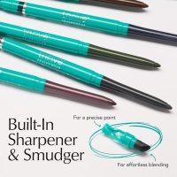 Thrive Causemetics Infinity Waterproof Eyeliner Pencil, Built In Sharpener & Smudge Tip, Long Lasting, Smudge Proof, Hyaluronic Acid & Shea Butter, Vegan & Cruelty Free, Lauren (Black Matte) - Image 4