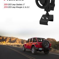 Dash Magnetic Phone Holder for Jeep Gladiator 2020-2023 & Wrangler JL/JLU 2018-2023 - Super Strong Magnet Mount, Universal Fit for All Smartphones, One-Handed Pick & Place, 360° Adjustable - Image 6