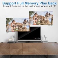 HDMI DVD Players for TV, All Region Free DVD Player with HDMI&RCA Cable, Remote Control, Dual Microphone Ports, USB Input, Support NTSC/PAL System - Image 4