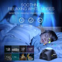 Northern Galaxy Light Aurora Projector with 33 Light Effects, LED Star Projector for Bedroom Nebula Lamp, Remote Control, White Noises, Bluetooth Speaker for Parties - Image 5