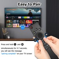 Voice Remote Replacement for Samsung Smart TV – Compatible with BN59-01312A/01357A/01385A/01391A – Universal Remote for QLED, UHD, HDR, Frame, Curved TVs – with Netflix, Pr-Video, TV Plus Buttons - Image 4