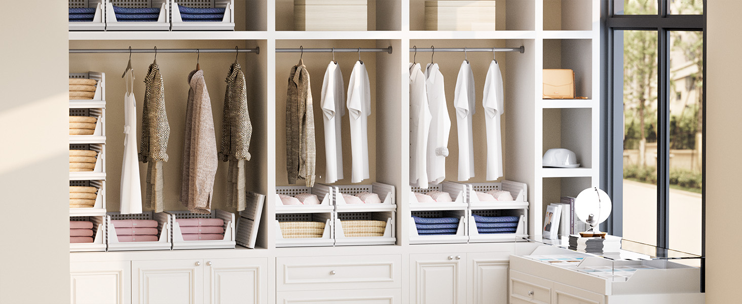 closet storage and organizer