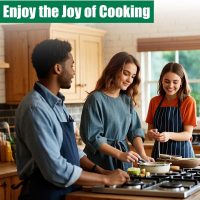2Pcs Stove Guard for Gas Stoves, Stove Top Covers for Gas Burners - 5 Burner Reusable Gas Stove Protectors for Samsung Gas Range, Non-Stick & Washable - Image 7