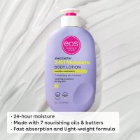eos Shea Better Body Lotion Vanilla Cashmere, 24-Hour Moisture Skin Care, Lightweight & Non-Greasy, Natural Shea, Vegan, Vanilla Body Lotion, 16 fl oz - Image 4