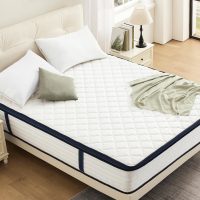 Queen Mattress 12 Inch Mattress Queen Size - Memory Foam & Pocket Coils Springs, Pressure Relief, Medium Firm Comfort, Motion Isolation, Ideal for All Sleep Positions, CertiPUR-US Certified - Image 8
