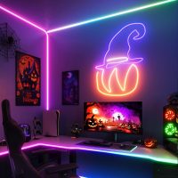 Govee RGBIC Neon Lights, LED Smart Neon Rope Light 2 Works with Matter, Alexa, Google Assistant, Custom DIY Neon Strip Lights for Bedroom and Holiday Decor, Softer Material, 32.8ft, White - Image 3