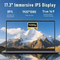 2025 17.3 Inch Laptop, N150 (4C/4T, Up to 3.6GHz) Gaming Laptop,16GB DDR4 1TB SSD Business Computer, WiFi 5 /BT4.2,Kensington Lock, Backlit Keyboard 6Hrs Battery/Mini HDMI/USB-C*3 - Image 2