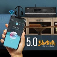Pyle 7.1-Channel Hi-Fi Bluetooth Stereo Amplifier - 2000 Watt AV Home Theater Speaker Subwoofer Surround Sound Receiver w/ Radio, USB, RCA, HDMI, MIC IN, Supports 4K HD TV's, 3D - Pyle PT796BT - Image 8