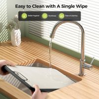 Titanium Cutting Board for Kitchen, Cutting Board Double Sided Food Grade, Pure Titanium and Wheat Straw PP, Easy to Clean Large Size 16”×11” - Image 7