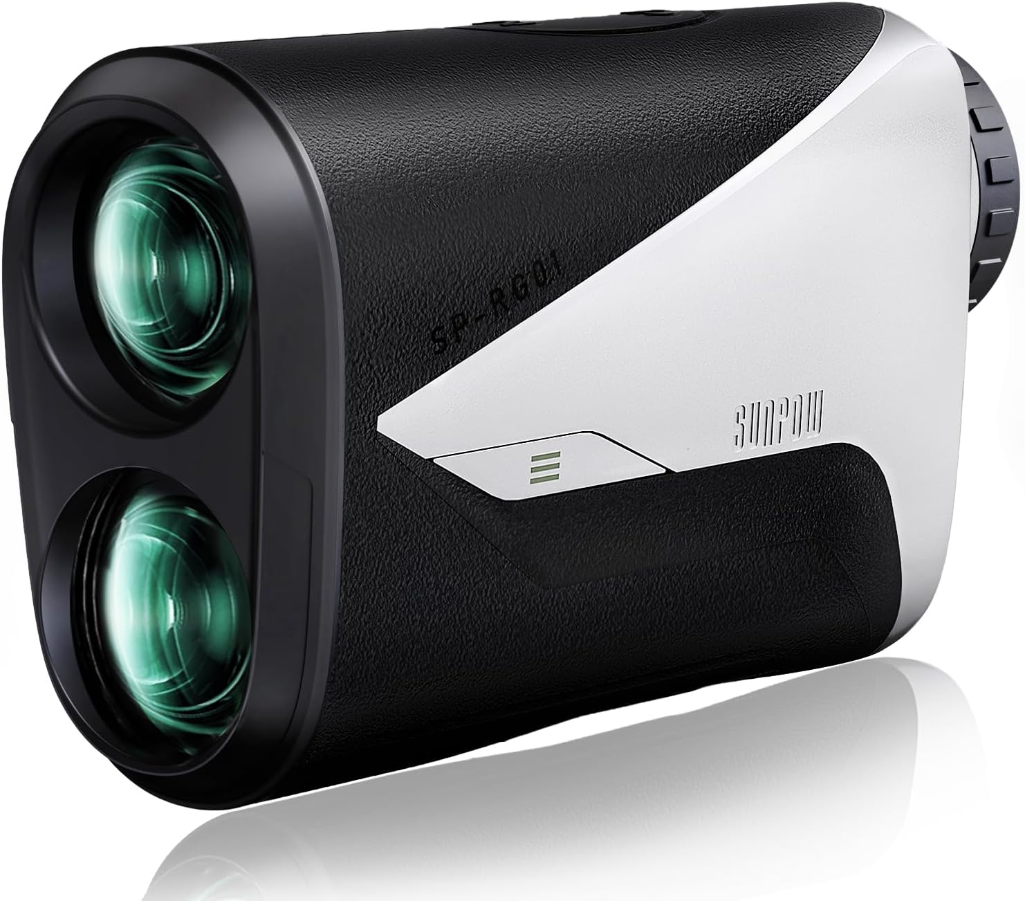 SUNPOW Golf Rangefinder with Slope -1000 Yards Range Finder with Flag Pole Locking Vibration-7X Magnification Rechargeable Golf Range Finders for Hunting