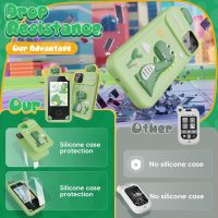 Kids Smart Phone Toys for Boys,Dinosaurs Gift Toys for Boys Ages 3-9 Christmas Birthday Gifts Mini Smart Phone Toys With 2.8" Touchscreen 16 Learning Games Dual Camera Music Player, 8G SD Card - Image 5