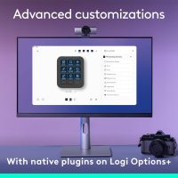Logitech MX Creative Console, 9 Customizable LCD Keys, Stream Deck Accessories, Control Dial for Graphic Design, Adobe, Zoom, Spotify - Graphite, 3-Month Adobe Creative Cloud Membership - Image 5