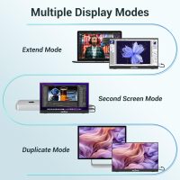 InnoView Portable Monitor, 15.6 Inch FHD 1080P HDMI USB C Second External Monitor for Laptop, Desktop, MacBook, Phones, Tablet, PS5/4, Xbox, Switch, Built-in Speaker with Protective Case - Image 7