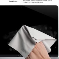 UPPERCASE GhostBlanket Screen Keyboard Imprint Protection Microfiber Liner and Cleaning Cloth 13" Compatible with MacBook Pro 13" 14" and MacBook Air 13" 15" - Image 3