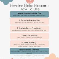 HEROINE MAKE by KISSME Waterproof Mascara Black | Tubing Mascara Volume and Length by Defining Fiber for Long and Curl Eye Makeup for Women, Made in Japan, Black, 1 EA - Image 7