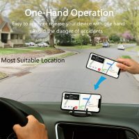 Car Phone Mount with Three-Point Support for Car Dashboard, 360 Degree Rotatable Washable Cell Phone Holder for Car Compatible Smartphones and GPS Devices - Image 5