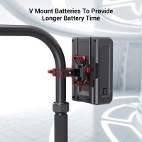 SmallRig Mini V Mount Battery Plate, V-Lock Mount Battery Plate with Crab-Shaped Clamp for Camera Power Supply - 2989 - Image 2