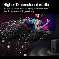 LG S90TR 7.1.3-Channel OLED evo TV Matching Home Theater Soundbar with Rear Surround Speakers and Wireless Subwoofer, Wow Orchestra, Dolby Atmos, WOWCAST Built-in (2024 Model) - Image 6