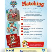 Wonder Forge Paw Patrol Matching Game: Educational Memory Challenge with Chase & Skye - Fun Kids' Board Game for Ages 3+ - Toddler Learning Toy - Image 3