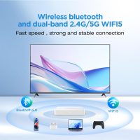 KP1 Android TV Box 2024 | Google Certified 4K Streaming Device with Voice Search | 2GB RAM 32GB ROM, Dolby Audio, Bluetooth 5.0 | Chromecast Built-in, Smart Home Control (White) - Image 4