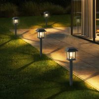 Solar Lights Outdoor,12 Pack Waterproof Auto On/Off Solar Pathway Lights for Your Garden, Landscape, Path, Yard, Patio, Driveway,Walkway Decor - Image 8