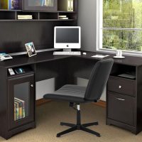 BestOffice Criss Cross Chair Comfy Armless Cross Legged Office Chair No Wheels Desk Chair Wide Adjustable Swivel Computer Task Vanity Chair for Reading, Computer Gaming, Home Office, Vanity, Black - Image 4