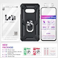 LeYi for Galaxy S10E-Phone Case: Samsung Galaxy S10E Case with Glass Screen Protector Camera Lens Protector, Heavy Duty Magnetic Ring Holder Stand Android Unlocked Cover Funda para SM-G970U, Black - Image 8