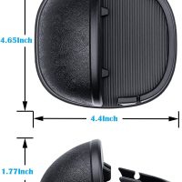 Car Cell Phone Holder Dashboard Phone Mount - Anti-Slip Silicone Pad Phone Stand Compatible with iPhone, Samsung, Android Smartphones - Image 5
