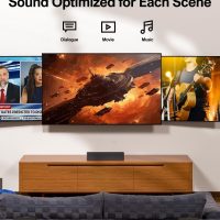 ULTIMEA 5.1 Sound Bar with Dolby Atmos, 410W Surround Sound System for TV, 3D Sound Bars for Smart TV with Subwoofer, Adjustable Surround and Bass, Home Audio Soundbars for TV, HDMI eARC, Poseidon D60 - Image 7