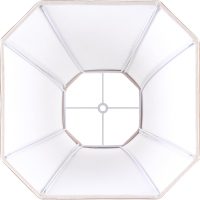 Beige Square Cut Corner Bell Lamp Shade Medium Lampshade 6.5``Top×13``Bottom×10.6``Hight(Spider) Rustic Lamp Shade for Table & Floor Lamp - Lampshade Replacement - Image 5