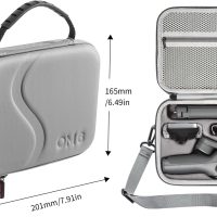 Osmo Mobile 6 Case, Waterproof Portable Storage Bag for DJI Osmo Mobile 6 with Shoulder Strap for Gimbal Stabilizer, Compatible with Smartphone Accessories - Image 5