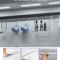 SZOKLED Under Cabinet Lights Wireless, 48-LED Under Cabinet Lighting Rechargeable, Closet Light with Timer & Dimmable, Under Counter Lights for Kitchen Shelf Pantry Desk (4 Packs) - Image 5